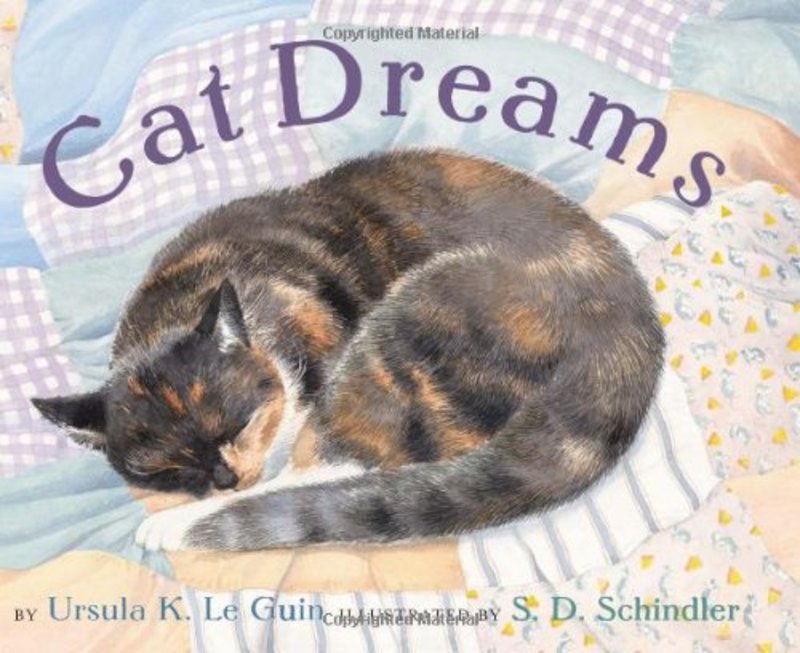 Book cover for "Cat Dreams" by Ursula K Le Guin