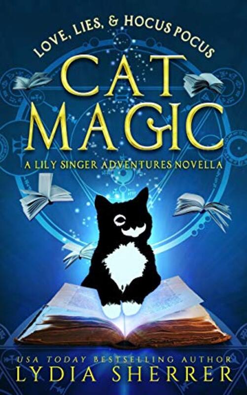 Book cover for "Cat Magic" by Lydia Sherrer