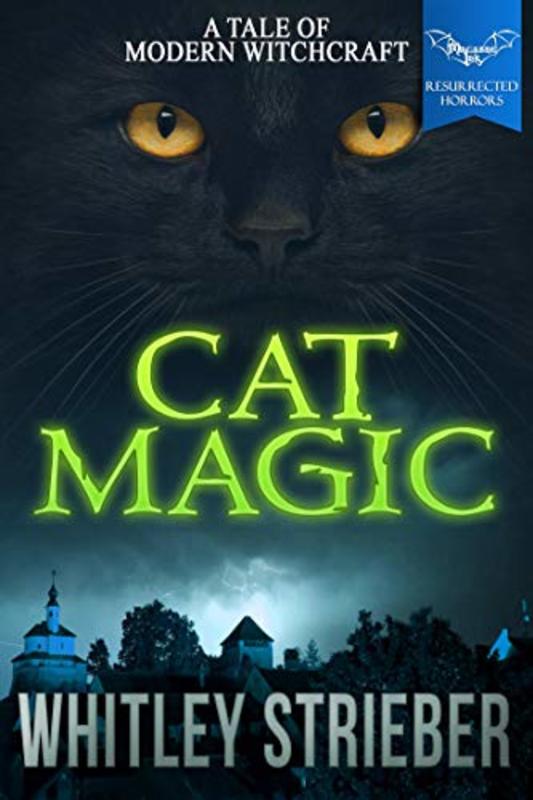 Book cover for "Cat Magic" by Whitley Strieber