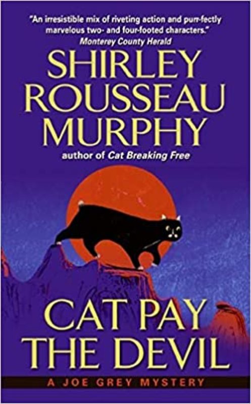 Book cover for "Cat Pay the Devil" by Shirley Rousseau Murphy