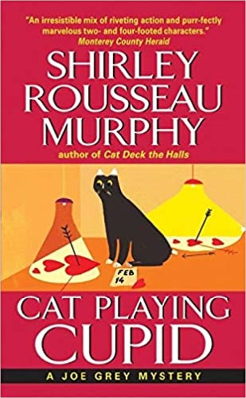 Book cover for "Cat Playing Cupid" by Shirley Rousseau Murphy