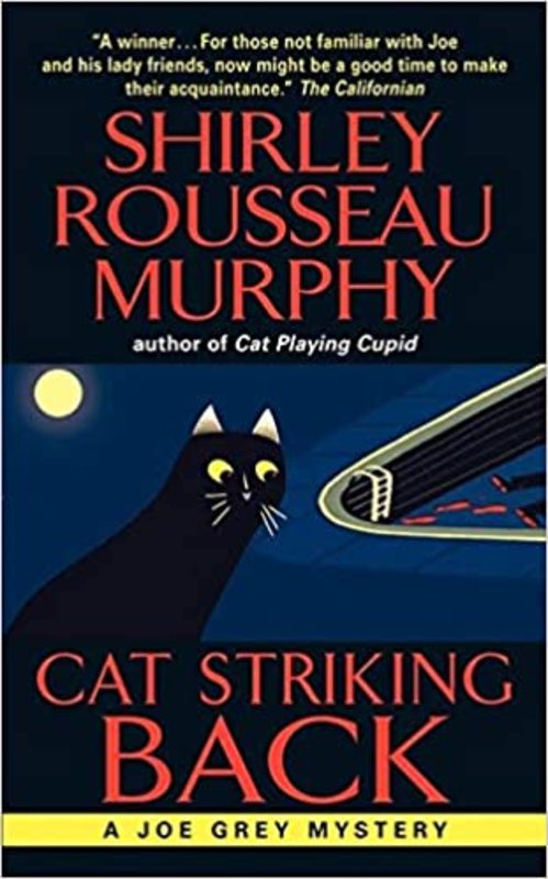 Book cover for "Cat Striking Back" by Shirley Rousseau Murphy