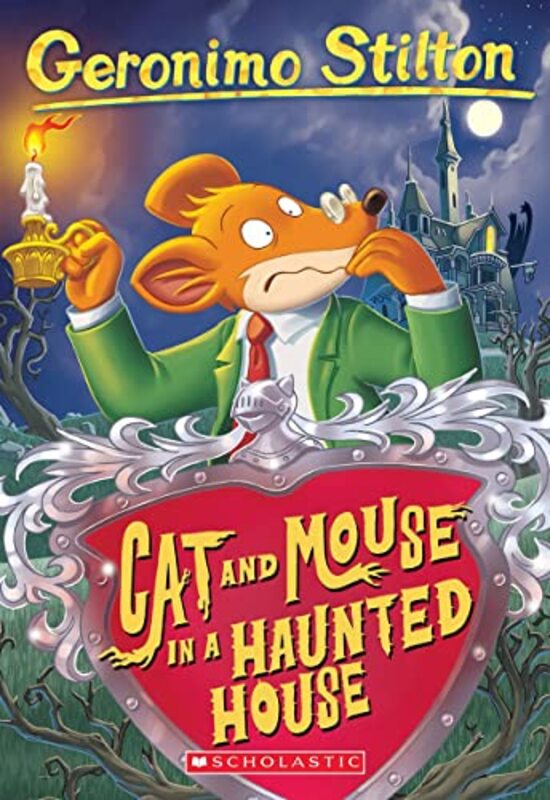 Book cover for "Cat and Mouse in a Haunted House" by Elisabetta Dami
