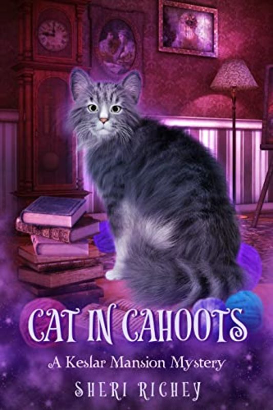 Book cover for "Cat in Cahoots" by Sheri Richey