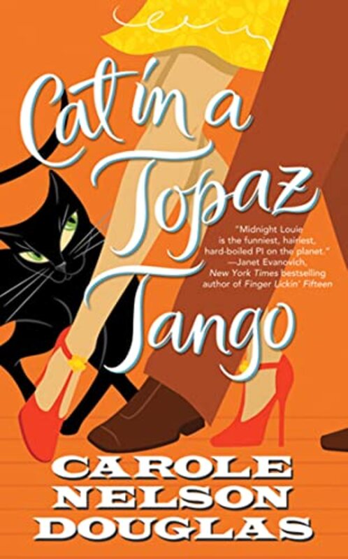Book cover for "Cat in a Topaz Tango" by Carole Nelson Douglas