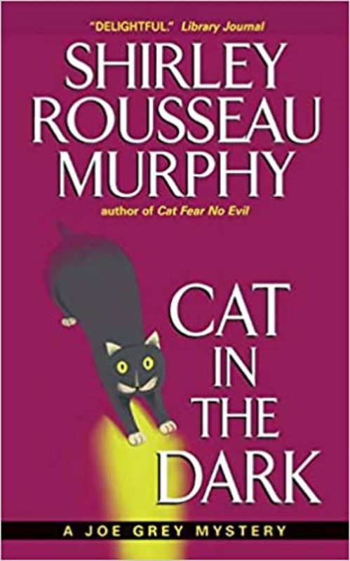 Book cover for "Cat in the Dark" by Shirley Rousseau Murphy