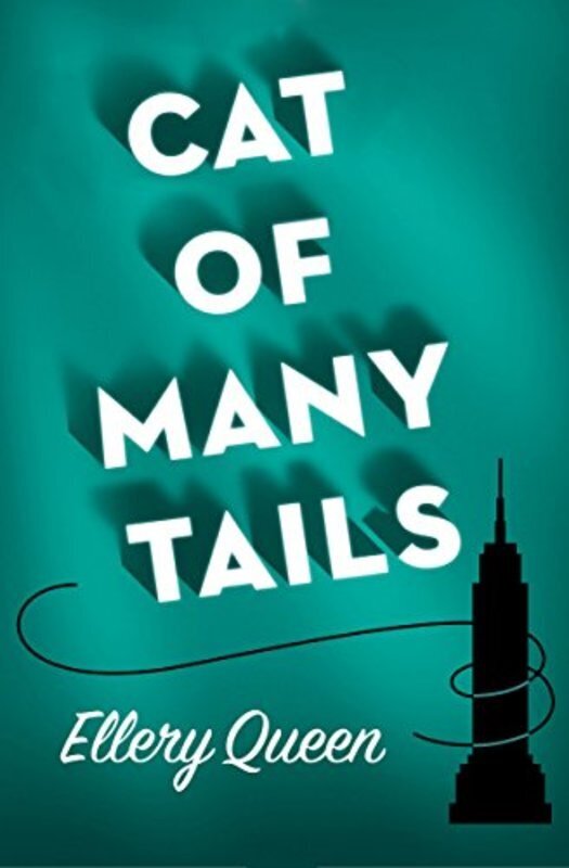 Book cover for "Cat of Many Tails" by Ellery Queen
