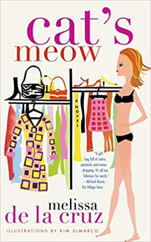 Book cover for "Cat's Meow" by Melissa de la Cruz