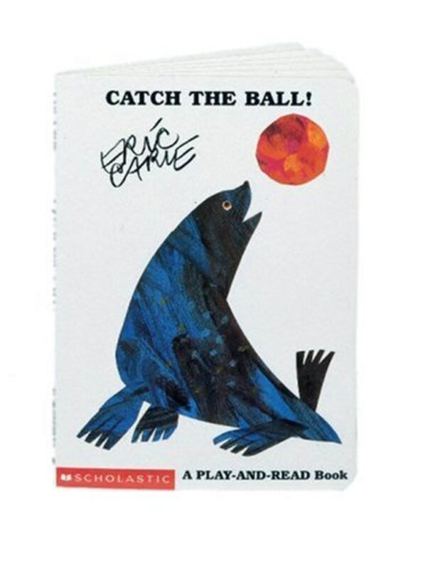 Book cover for "Catch the Ball!" by Eric Carle
