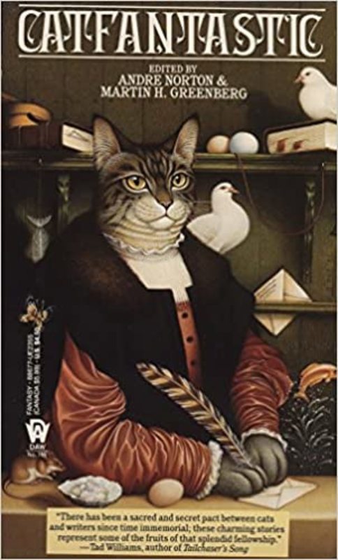 Book cover for "Catfantastic 1" by Andre Norton