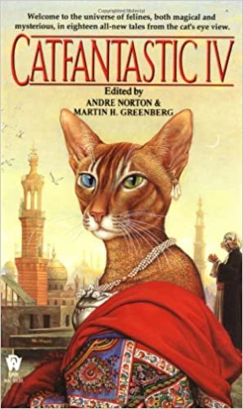 Book cover for "Catfantastic 4" by Andre Norton