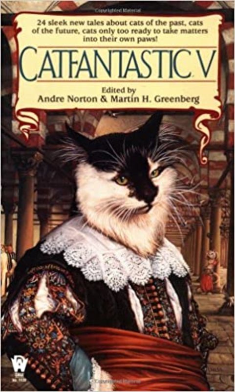 Book cover for "Catfantastic 5" by Andre Norton