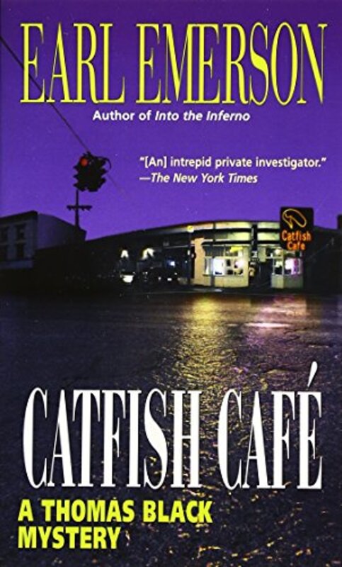 Book cover for "Catfish Cafe" by Earl Emerson