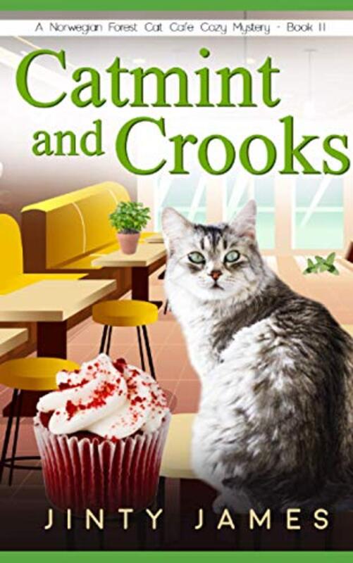 Book cover for "Catmint and Crooks" by Jinty James