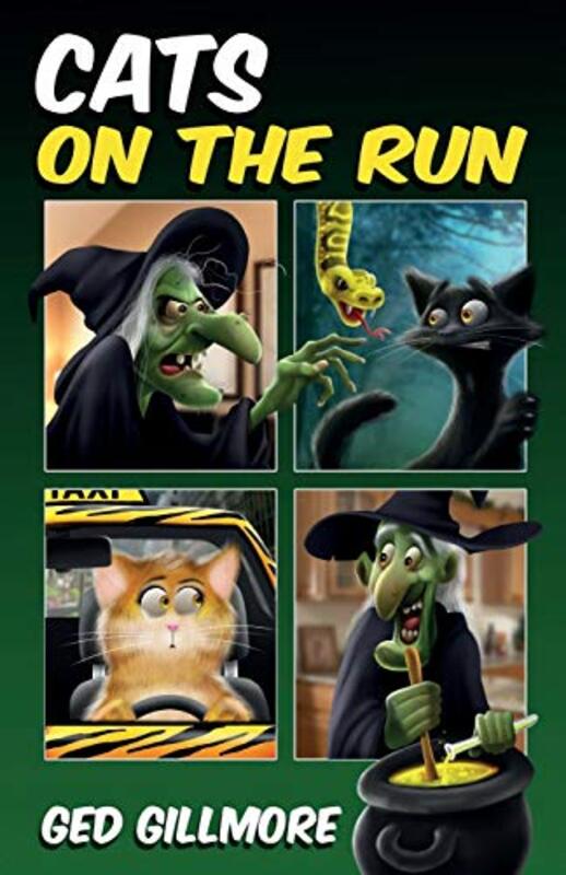 Book cover for "Cats on the Run" by Ged Gillmore