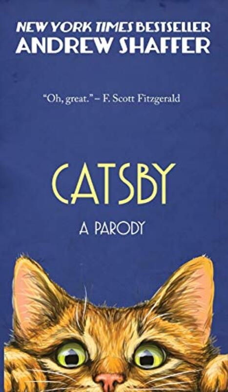 Book cover for "Catsby" by Andrew Shaffer