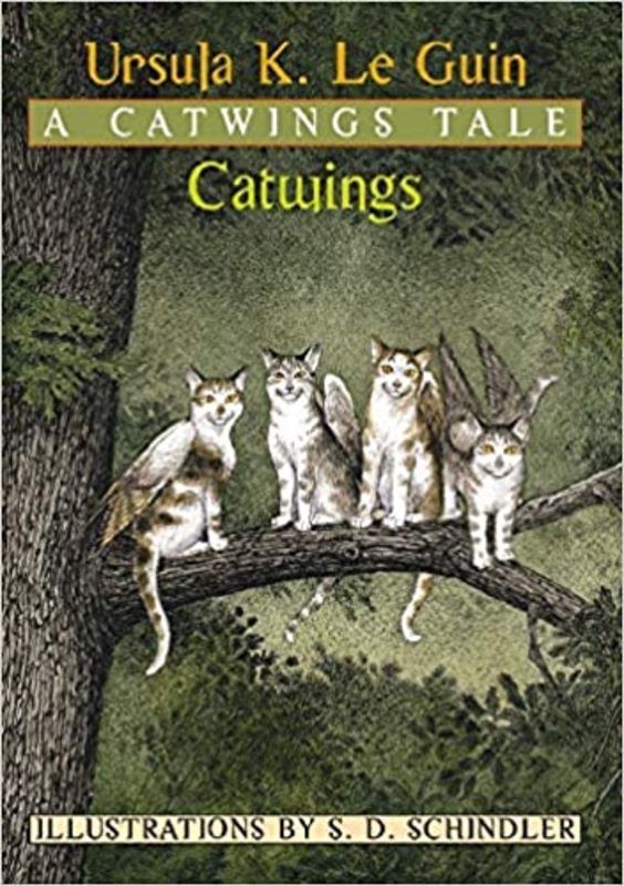 Book cover for "Catwings" by Ursula K. Le Guin