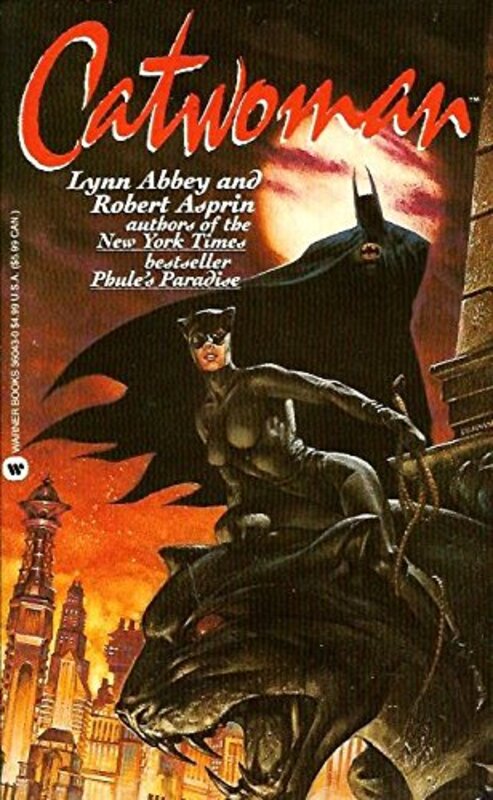 Book cover for "Catwoman" by Lynn Abbey