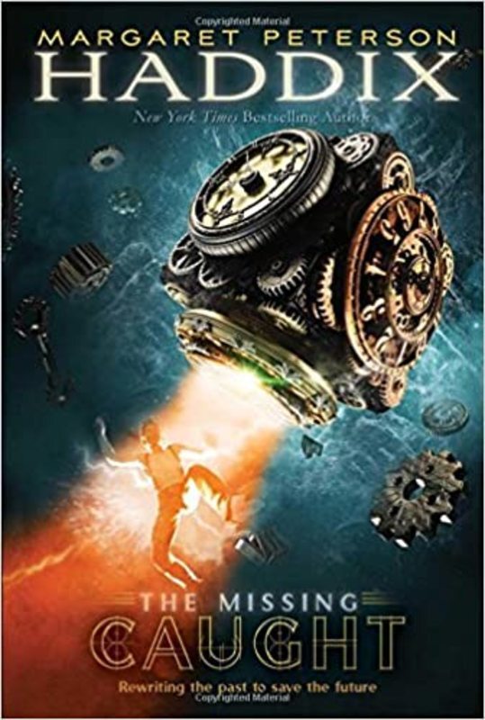 Book cover for "Caught" by Margaret Peterson Haddix