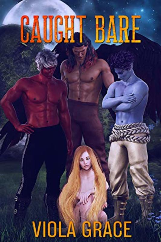 Book cover for "Caught Bare" by Viola Grace