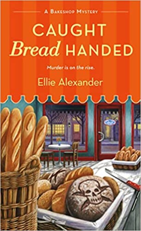 Book cover for "Caught Bread Handed" by Kate Dyer Seeley