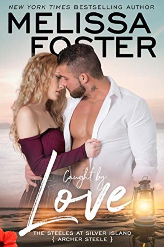 Book cover for "Caught by Love" by Melissa Foster