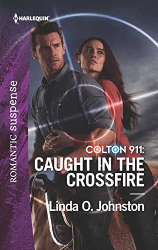 Book cover for "Caught in the Crossfire" by Linda O Johnston