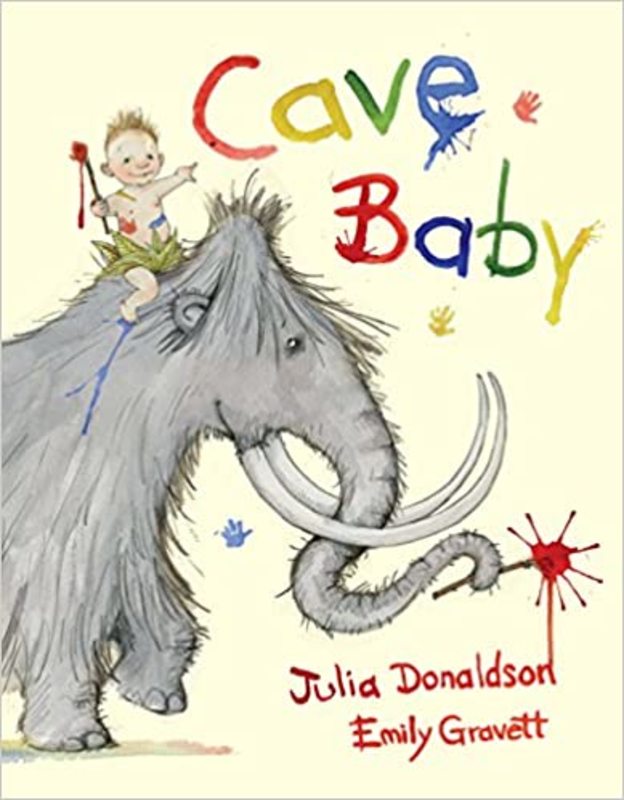 Book cover for "Cave Baby" by Julia Donaldson