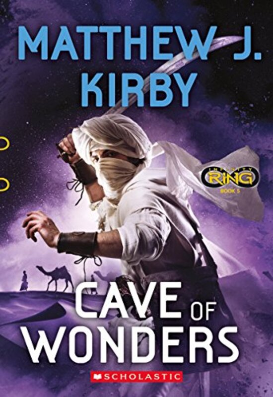 Book cover for "Cave of Wonders" by Matthew J Kirby