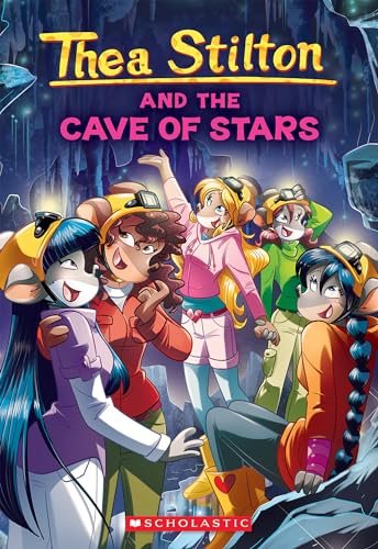 Book cover for "Cave of Stars" by Thea Stilton