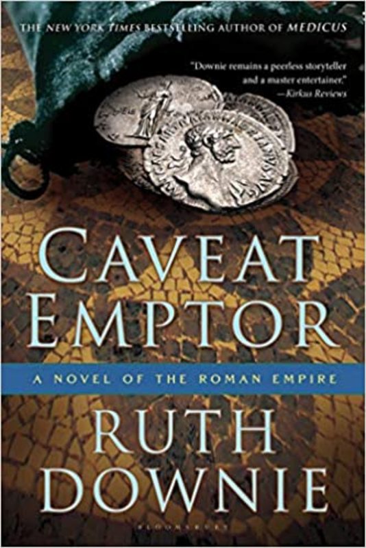 Book cover for "Caveat Emptor / Ruso and the River of Darkness" by Ruth Downie