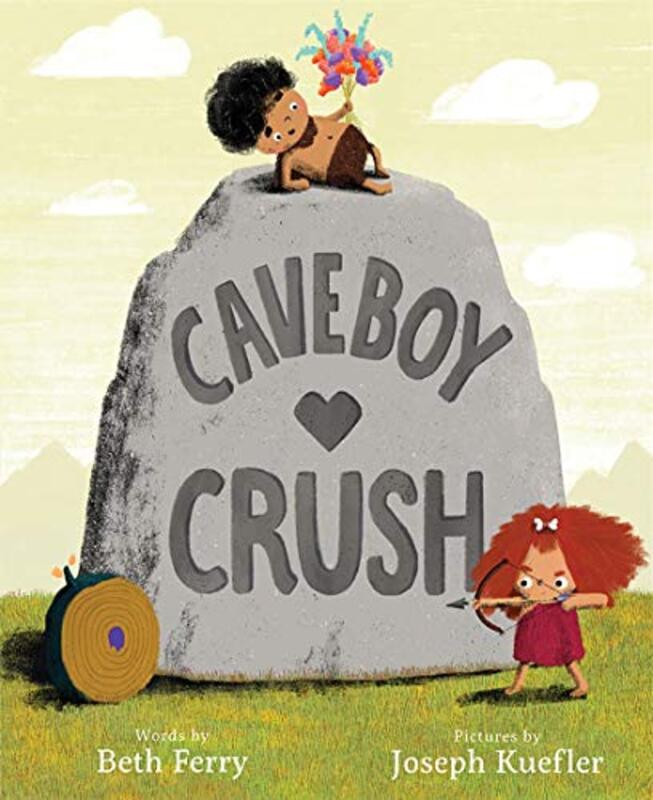 Book cover for "Caveboy Crush" by Beth Ferry