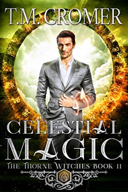 Book cover for "Celestial Magic" by TM Cromer