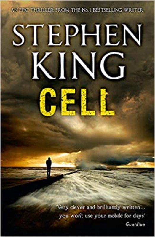 Book cover for "Cell" by Stephen King