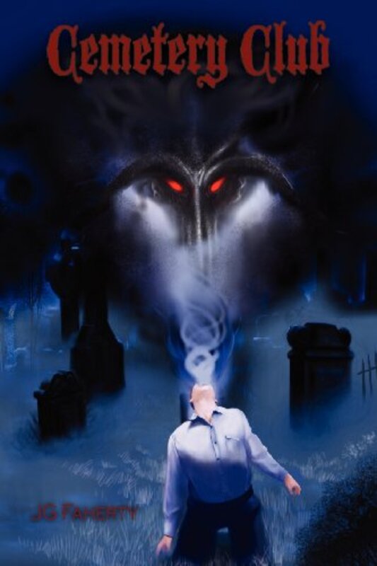 Book cover for "Cemetery Club" by JG Faherty