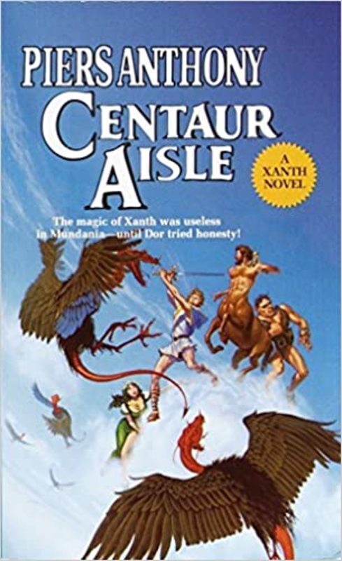 Book cover for "Centaur Aisle" by Piers Anthony