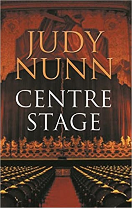 Book cover for "Centre stage" by Judy Nunn