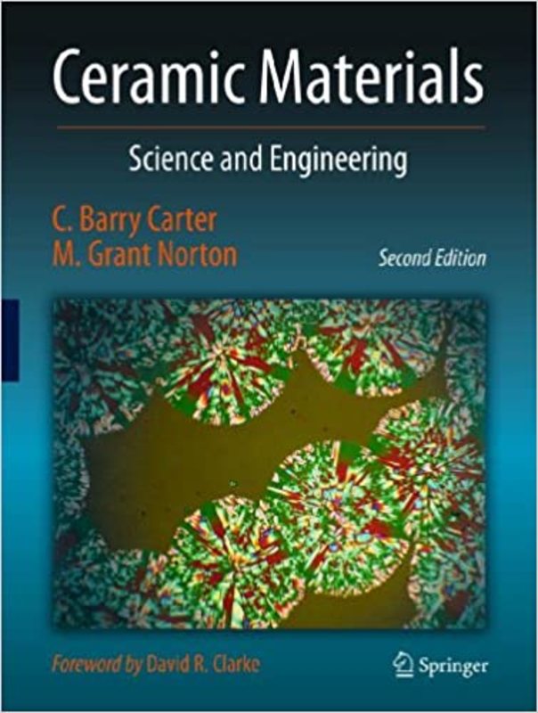 Book cover for "Ceramic Materials" by C. Barry Carter
