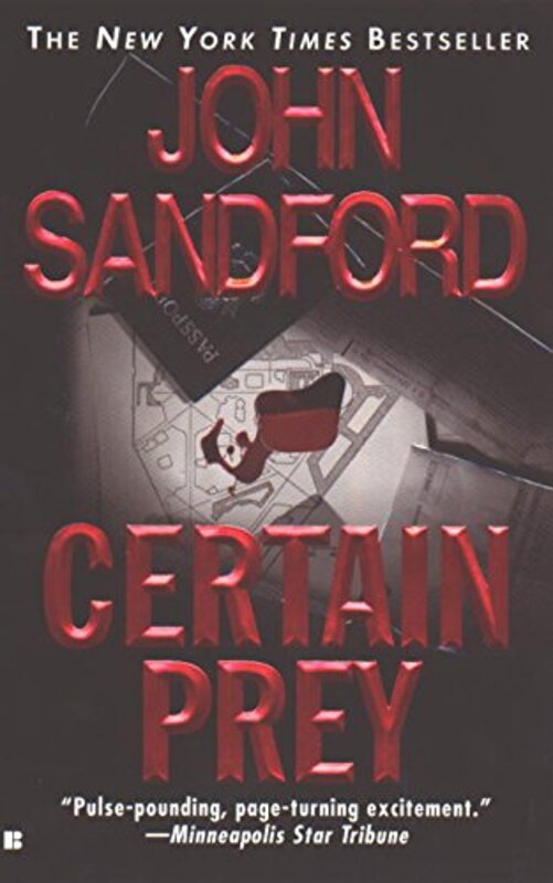 Book cover for "Certain Prey" by John Sandford