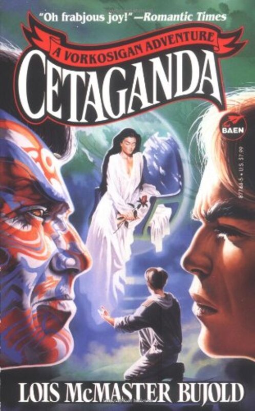 Book cover for "Cetaganda" by Lois McMaster Bujold