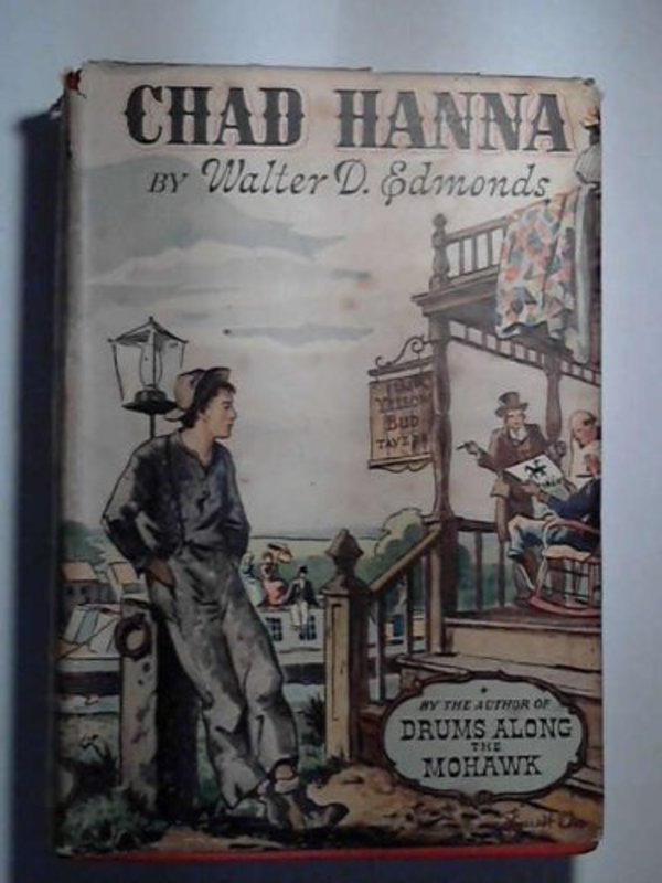Book cover for "Chad Hanna" by Walter D Edmonds