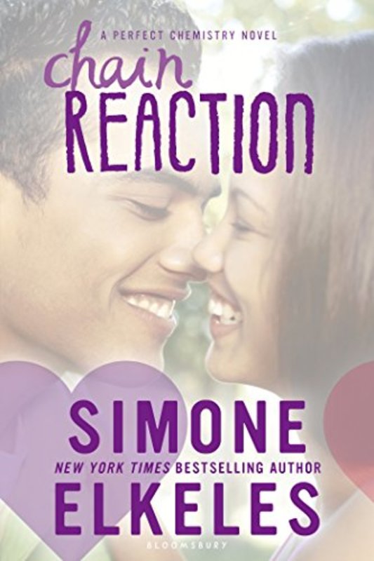 Book cover for "Chain Reaction" by Simone Elkeles