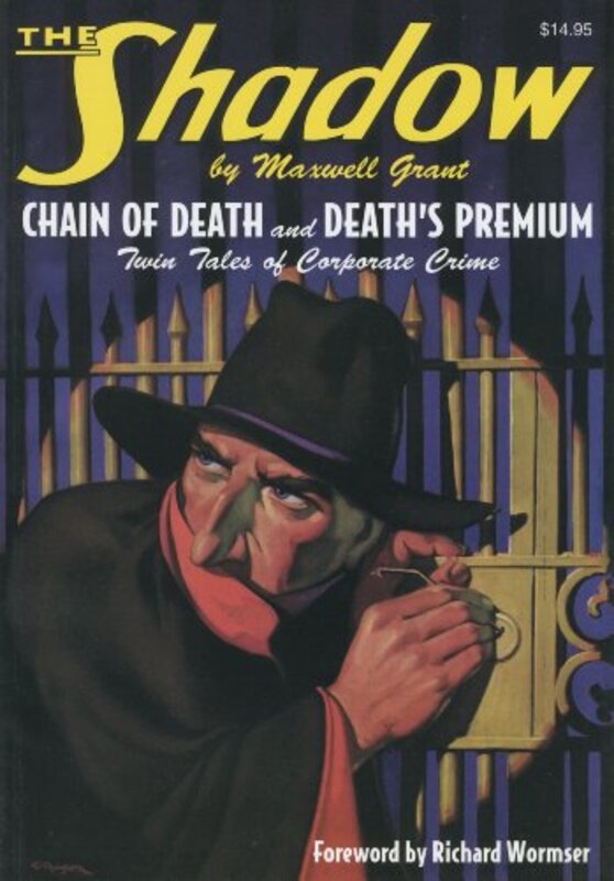 Book cover for "Chain of Death" by Maxwell Grant