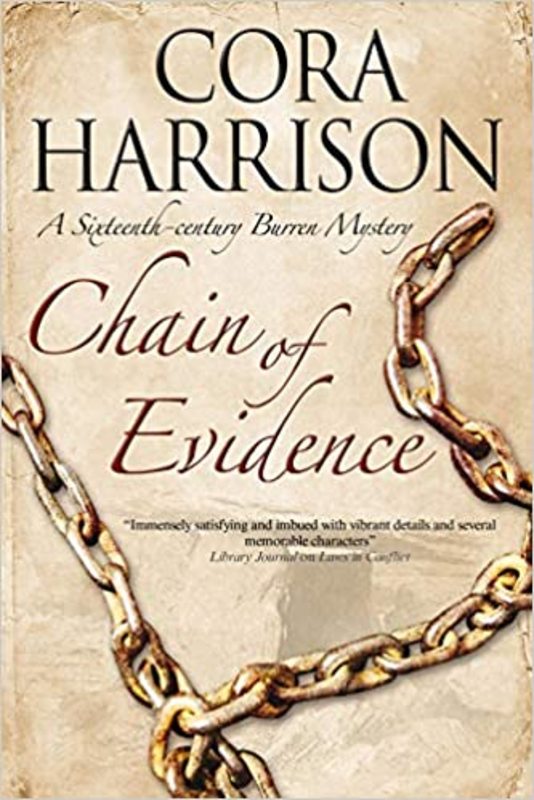 Book cover for "Chain of Evidence" by Cora Harrison