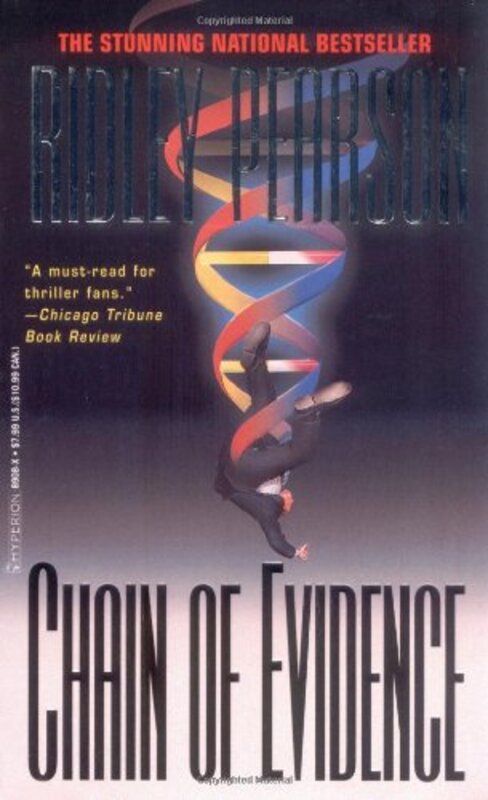 Book cover for "Chain of Evidence" by Ridley Pearson