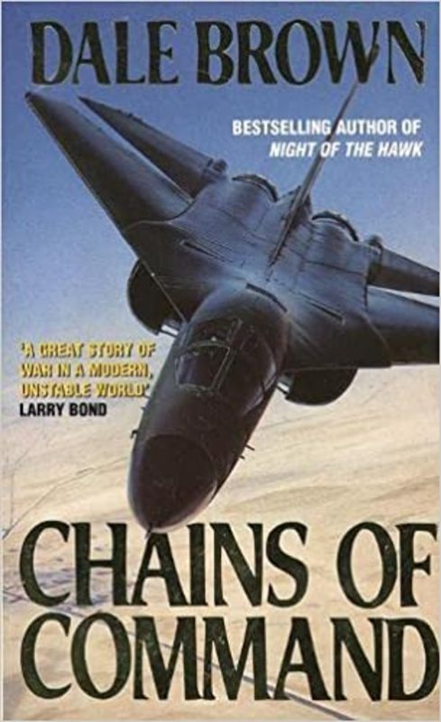 Book cover for "Chains of Command" by Dale Brown