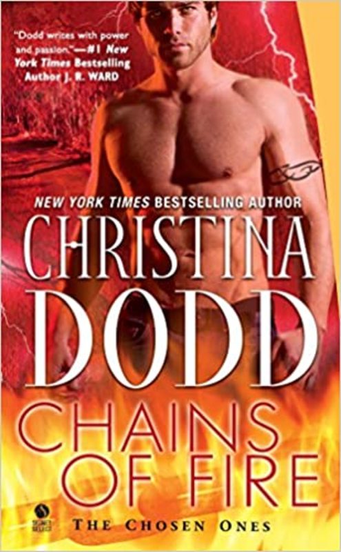 Book cover for "Chains of Fire" by Christina Dodd