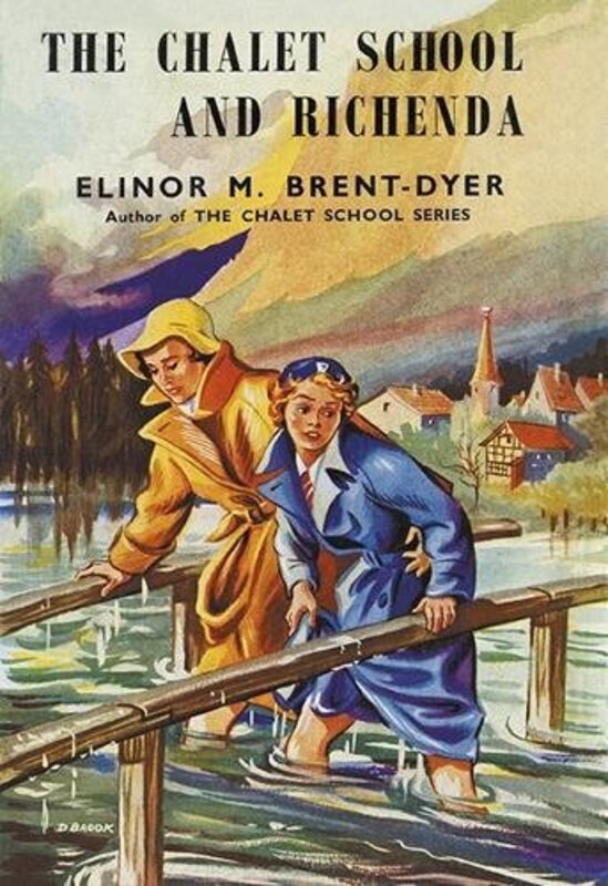 Book cover for "Chalet School and Richenda" by Elinor M Brent Dyer