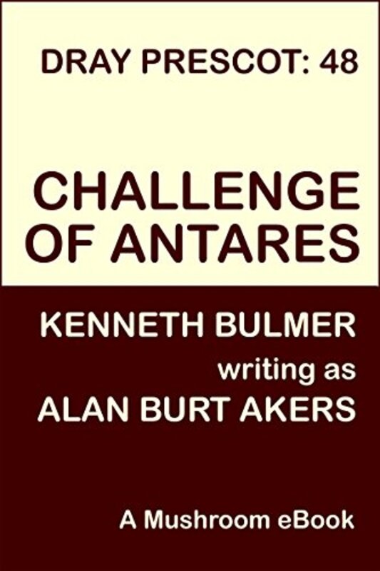 Book cover for "Challenge of Antares" by Kenneth Bulmer