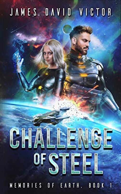 Book cover for "Challenge of Steel" by James David Victor